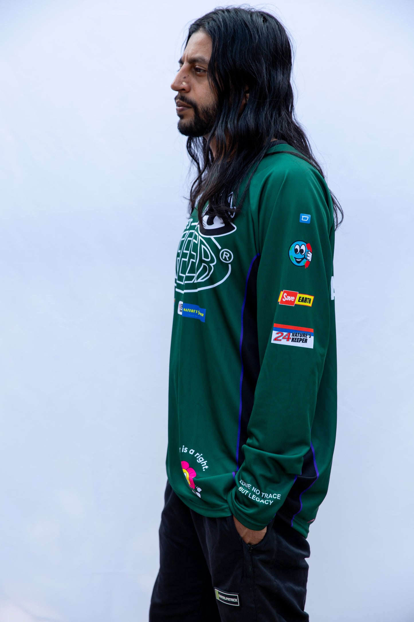 Another Way is Possible MTB Jersey Green