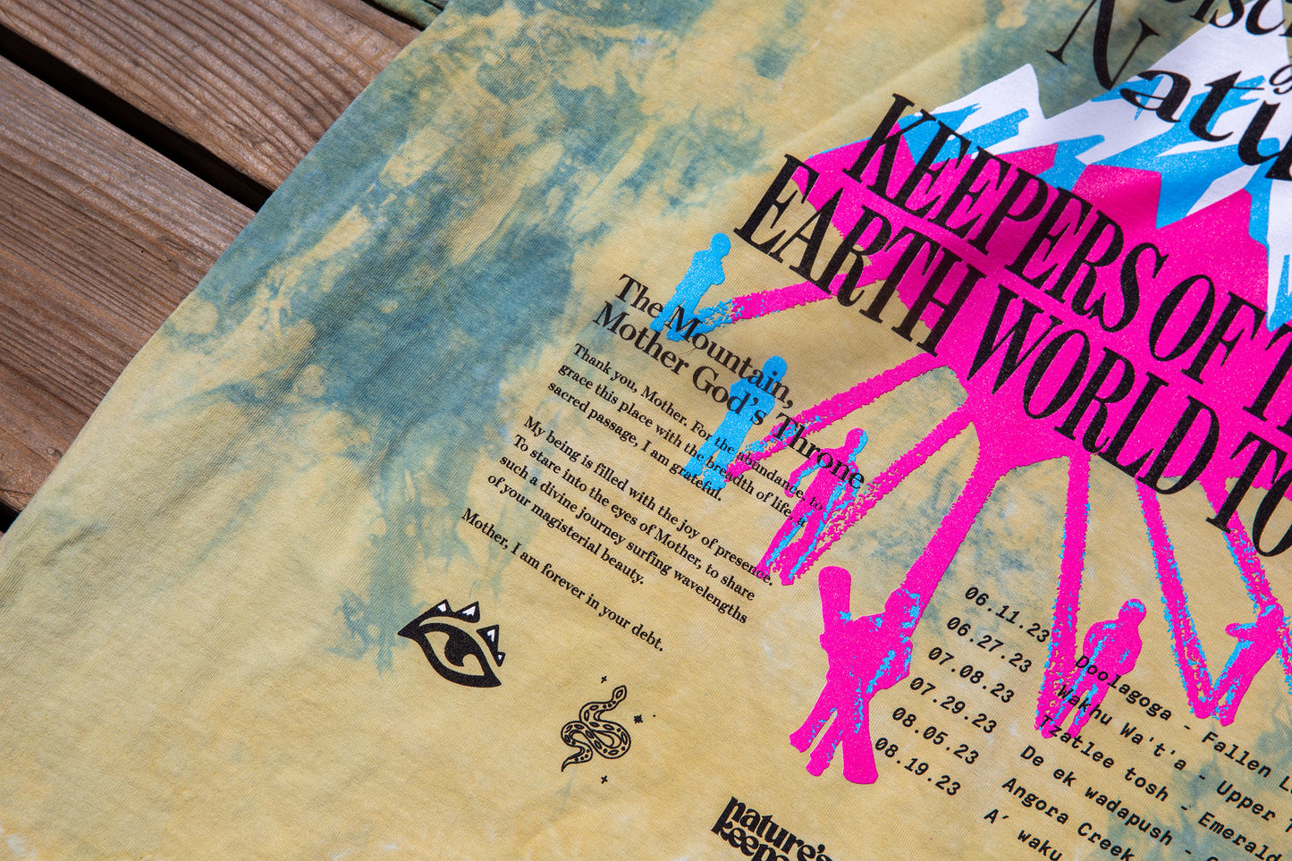 Keepers of the Earth World Tour - Marigold x Indigo dye🌱