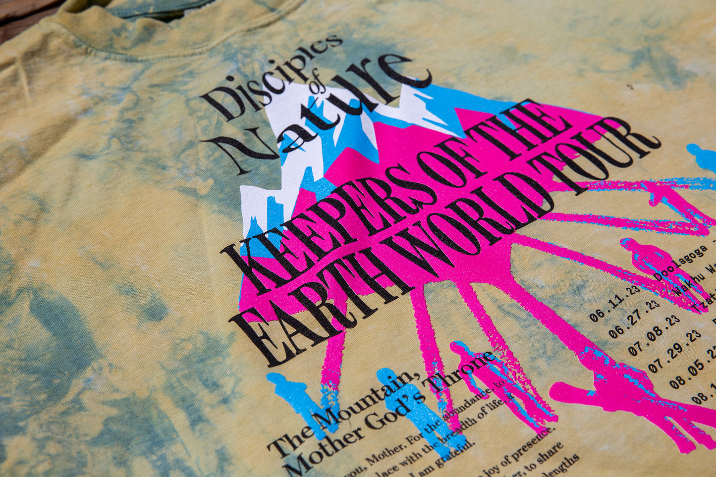 Keepers of the Earth World Tour - Marigold x Indigo dye🌱