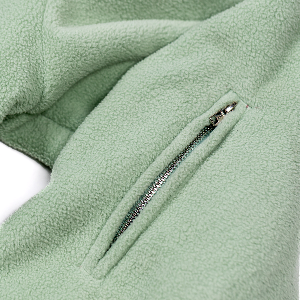 Leave No Trace Mint Fleece Zip