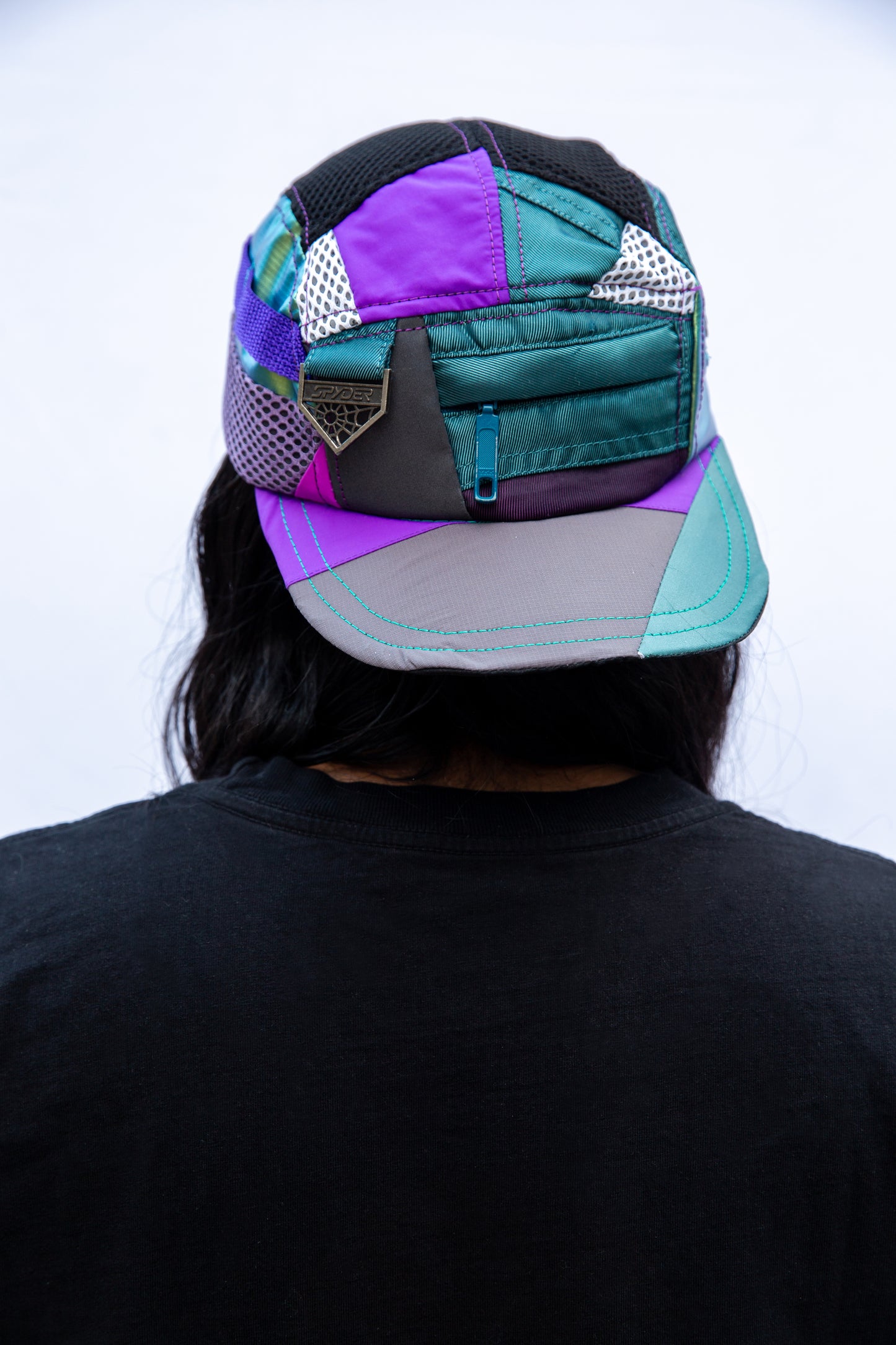 Custom Iridescent 5-panel Hat (1 of 1) Vintage Spyder