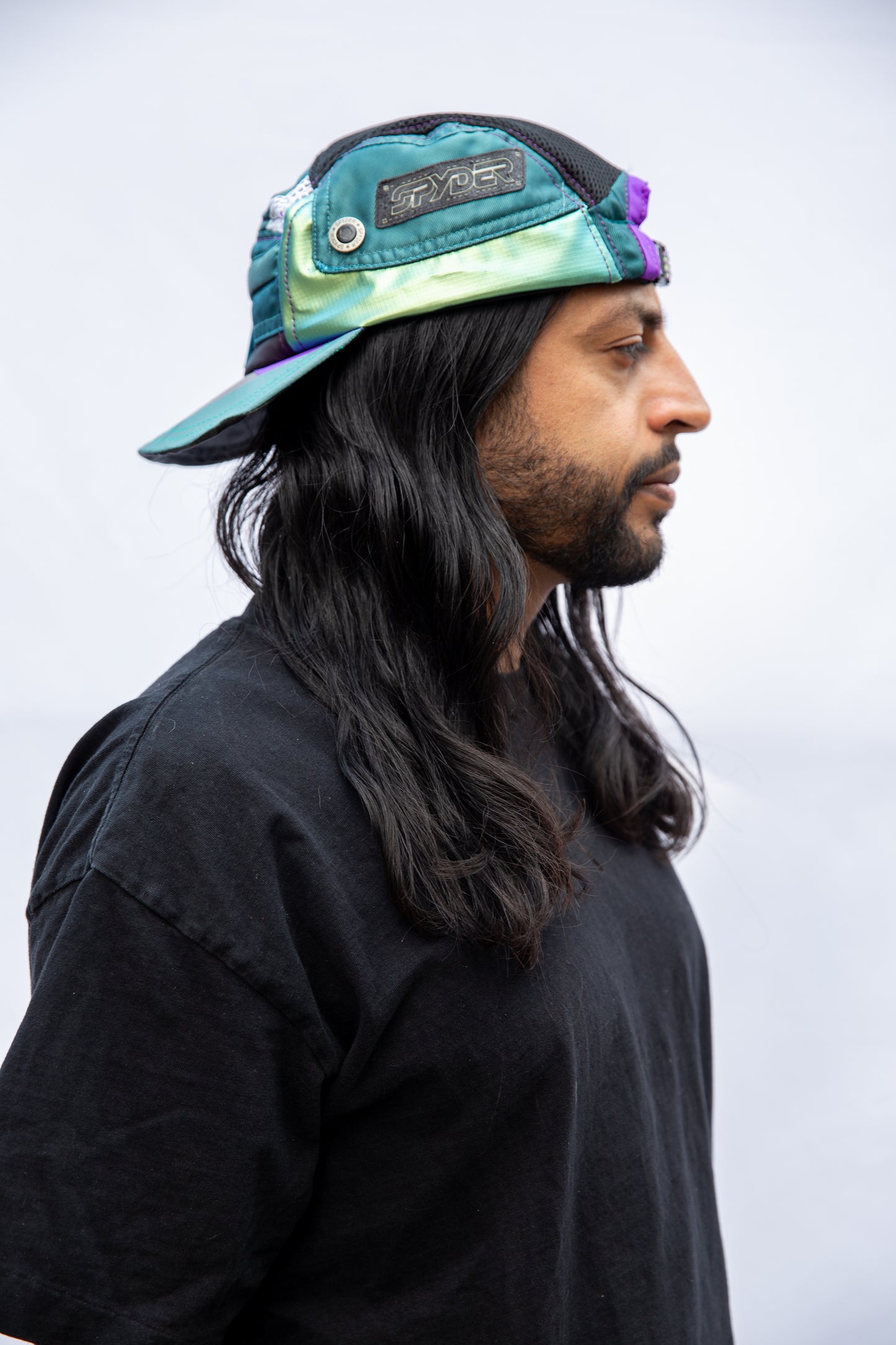 Custom Iridescent 5-panel Hat (1 of 1) Vintage Spyder
