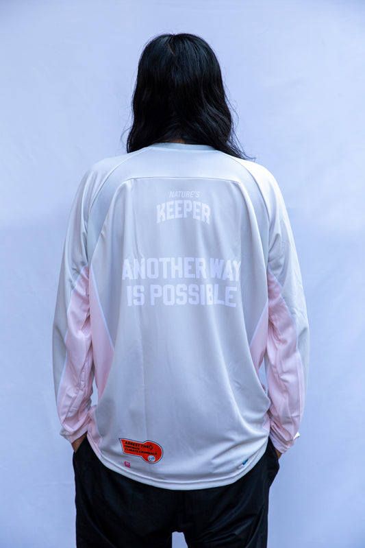 Another Way Is Possible MTB Jersey Cream