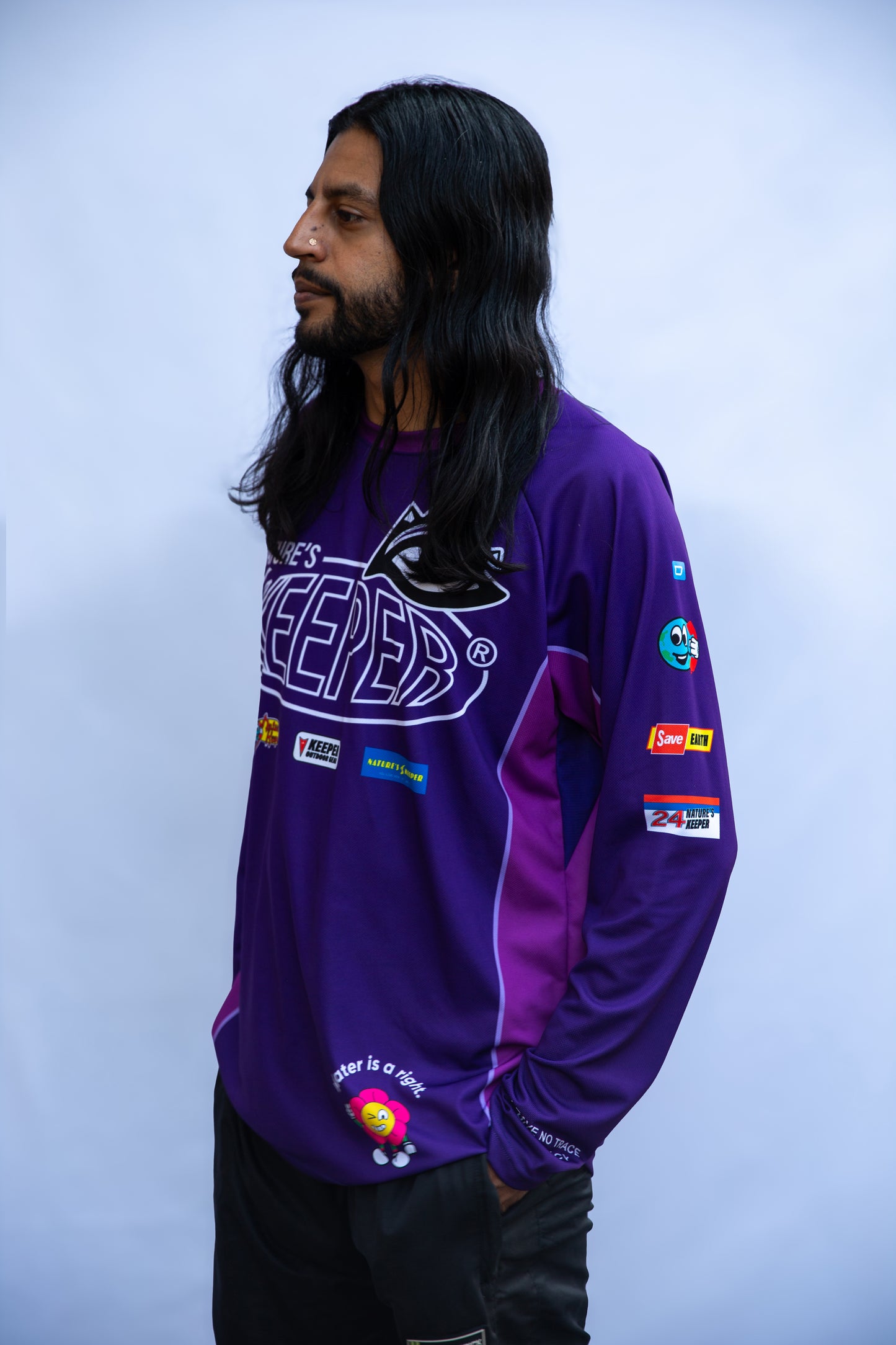 Another Way Is Possible MTB Jersey Purple