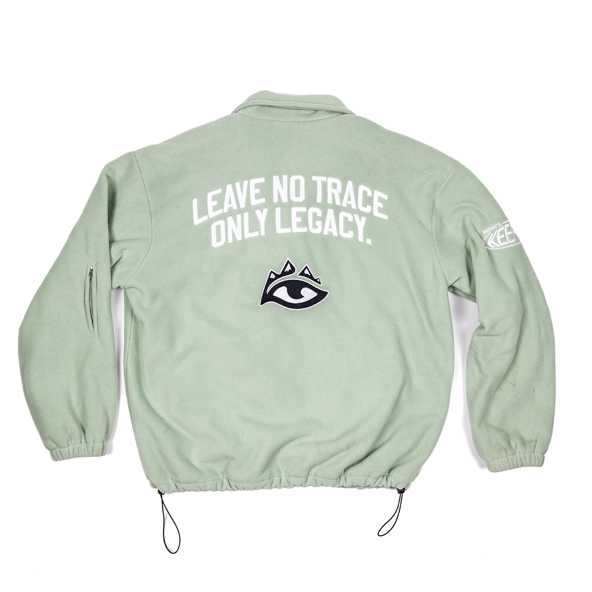 Leave No Trace Mint Fleece Zip