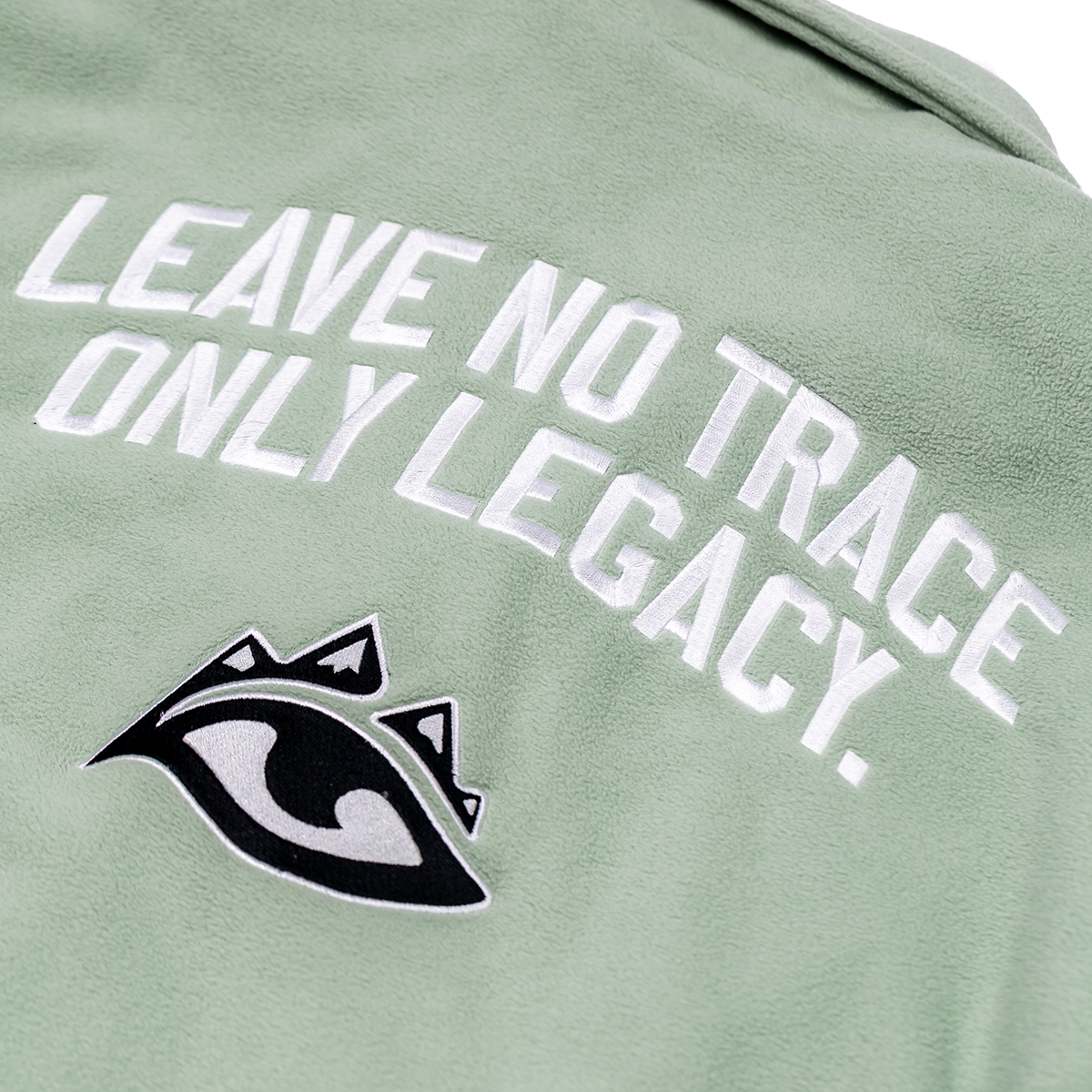 Leave No Trace Mint Fleece Zip