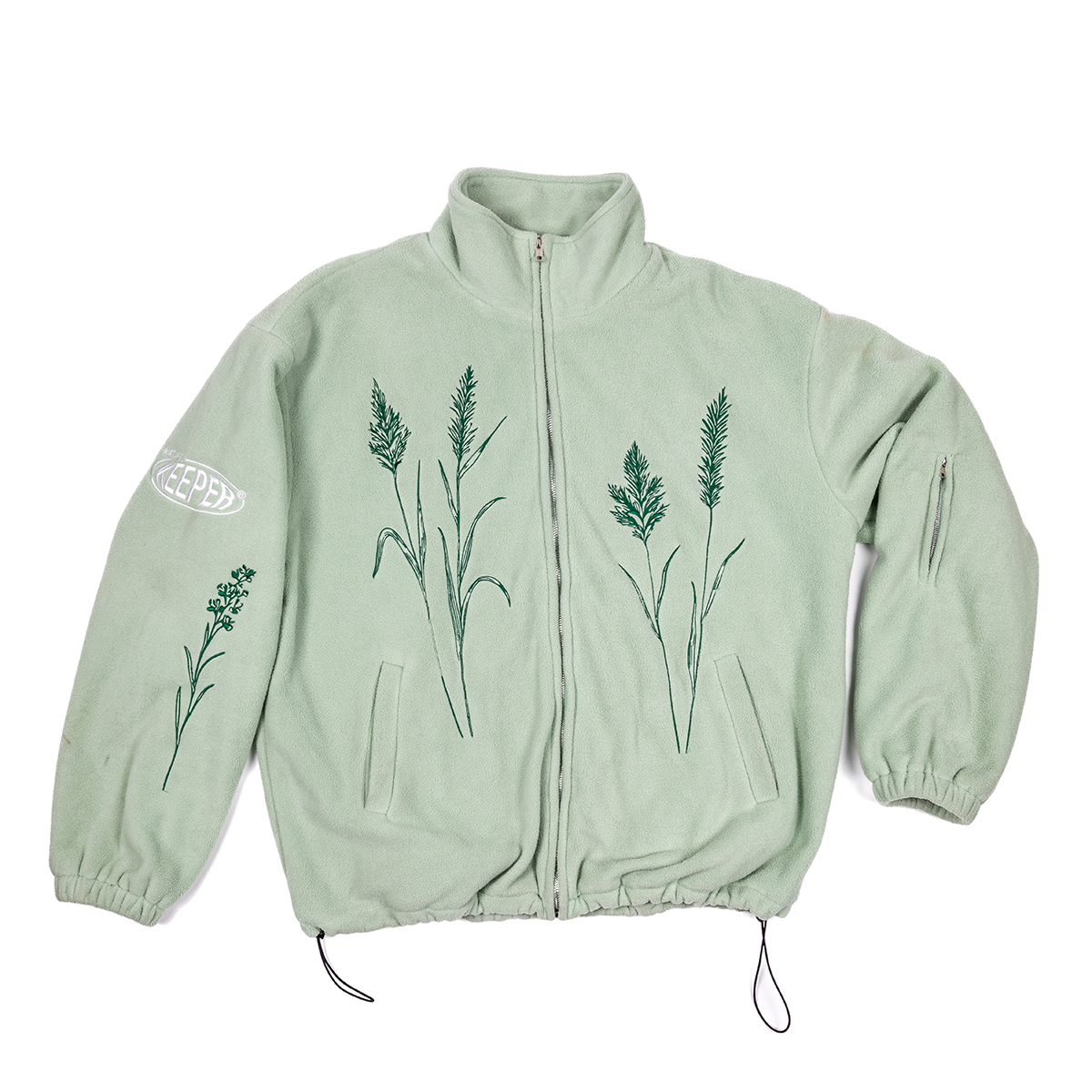 Leave No Trace Mint Fleece Zip