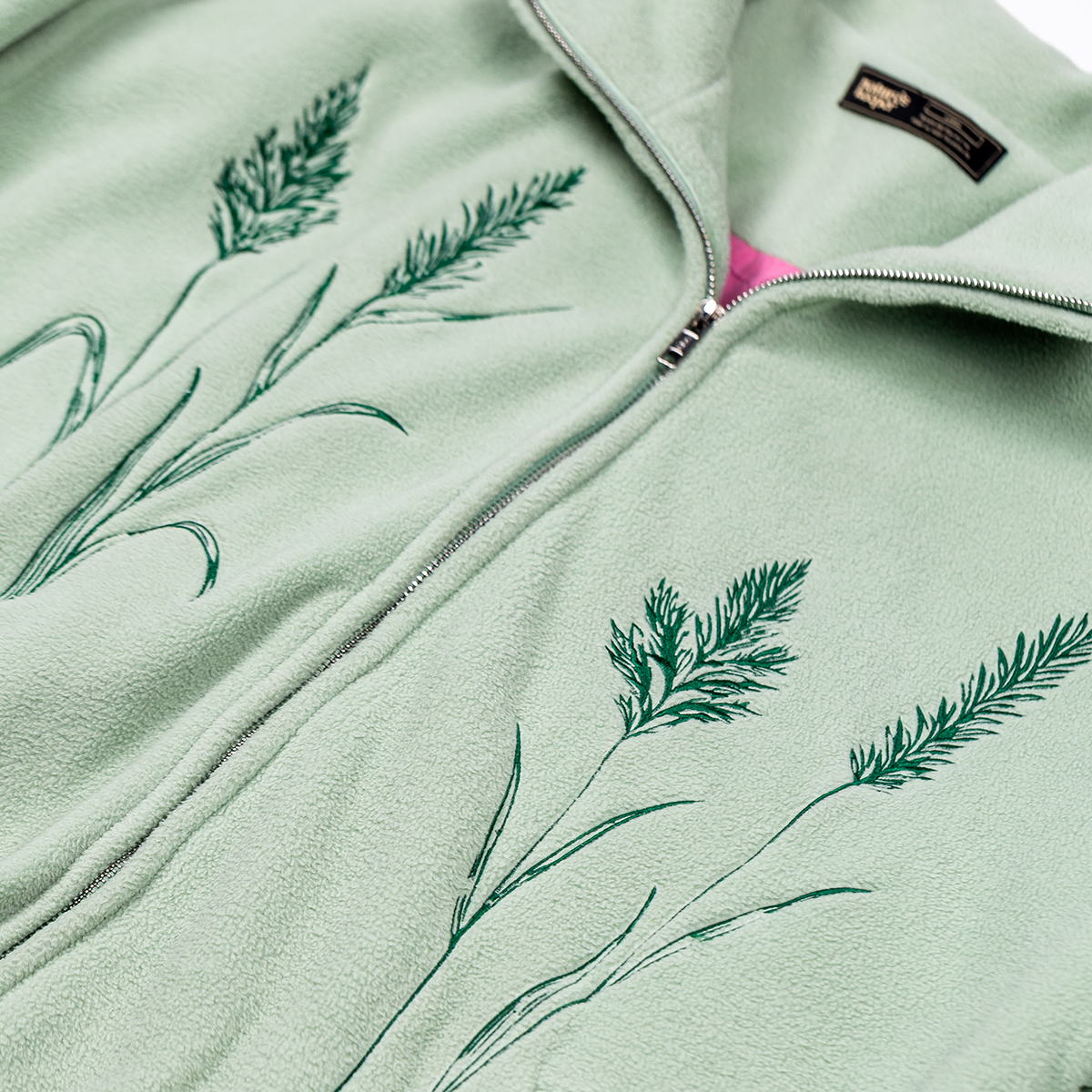 Leave No Trace Mint Fleece Zip