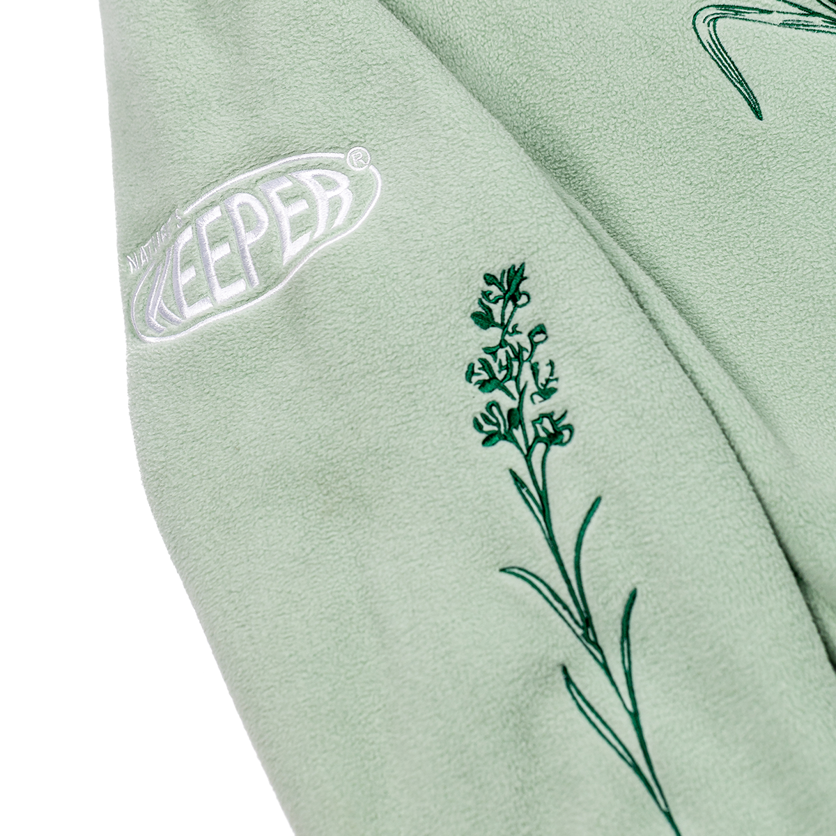 Leave No Trace Mint Fleece Zip