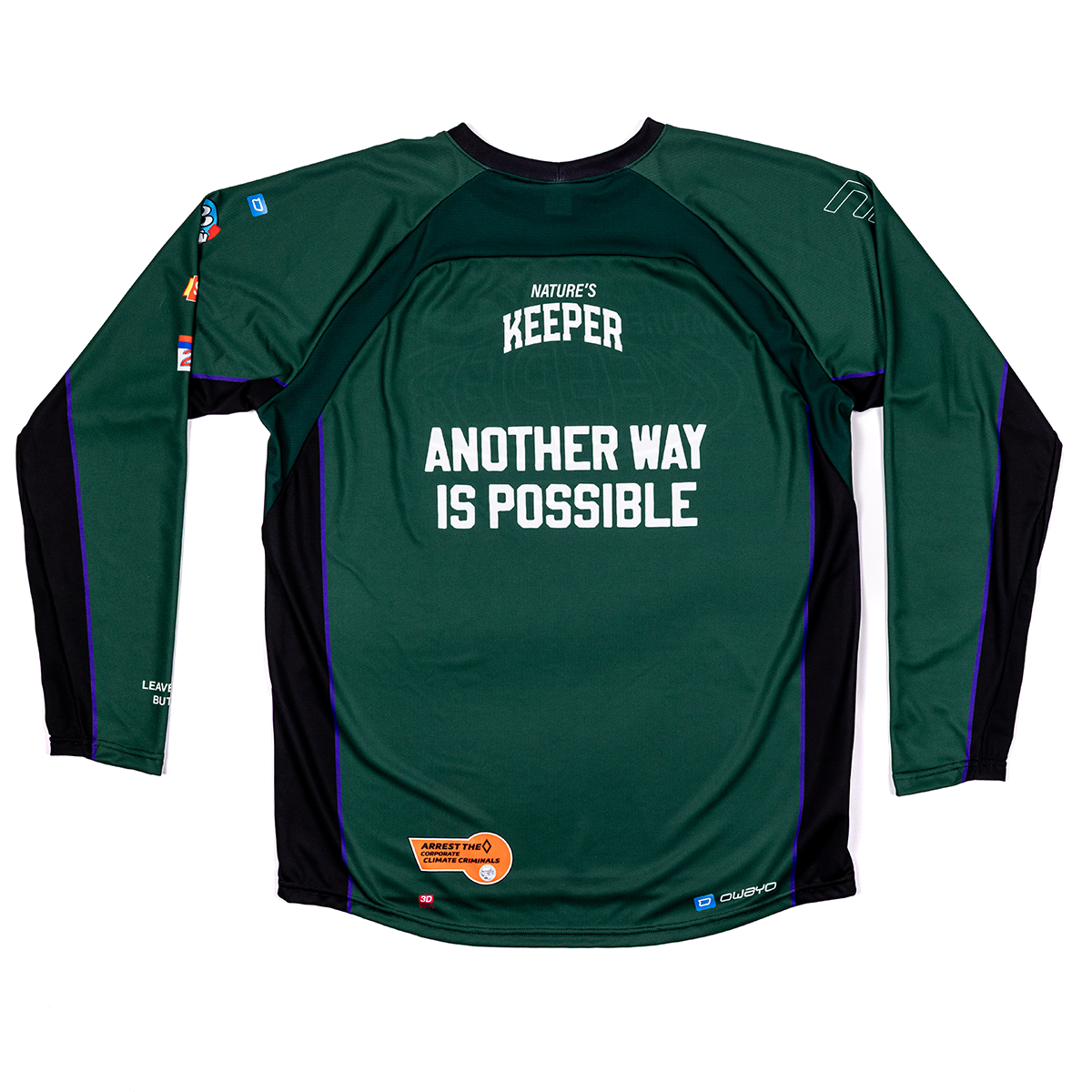 Another Way is Possible MTB Jersey Green